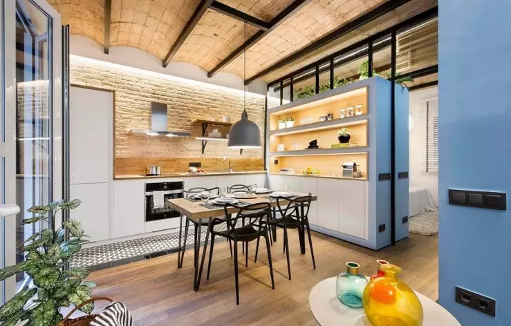 arcos-cocina-rustica Reforma de casa antigua