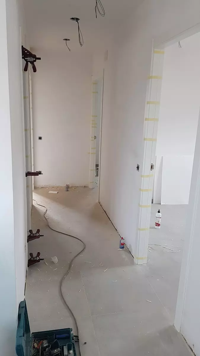 colocacion de puertas blancas Cambiar puertas Segovia